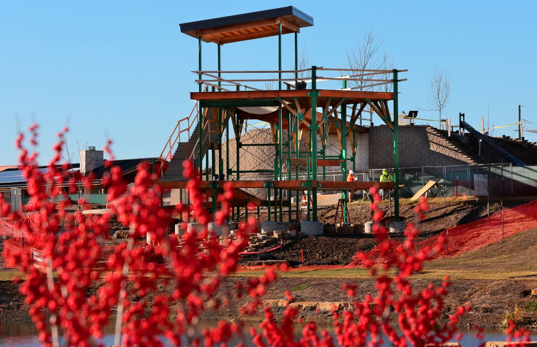 Work continues on Brentwood Park